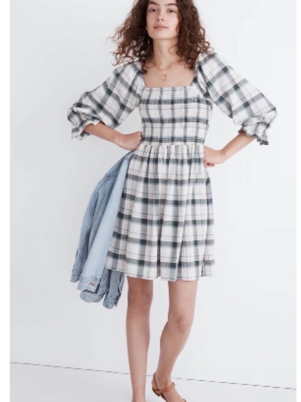 Madewell Lucie Plaid Dress